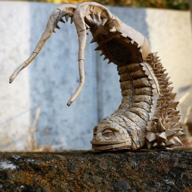 Foto - İnanamayacaksınız ama kartondan yapıldı!