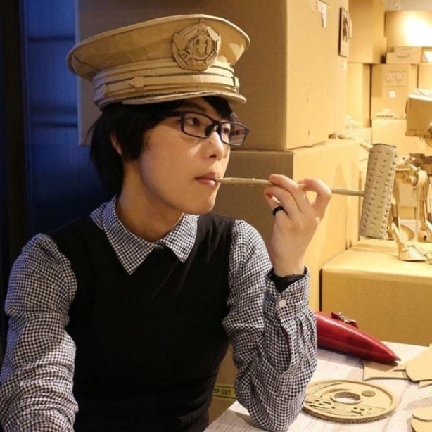 Foto - İnanamayacaksınız ama kartondan yapıldı!