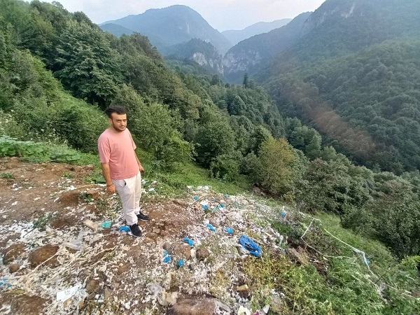 Foto - İnanılır gibi değil! Tıbbi atıkları bakın nereye attılar