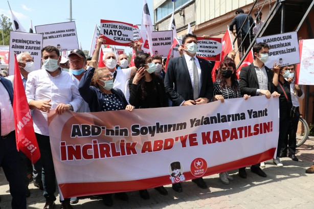 Foto - İncirlik Üssü önünde hareketli saatler