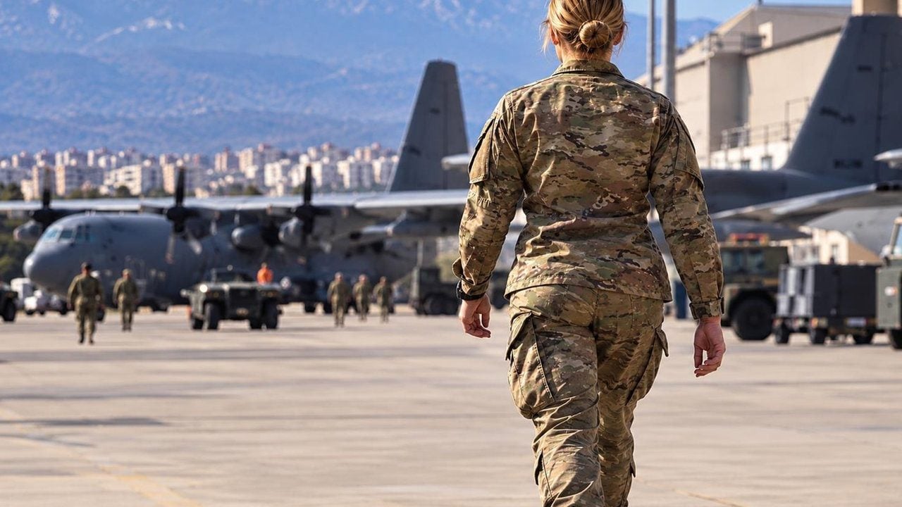 Foto - İncirlik Üssü’nü karıştıran skandal! ABD’li kadın asker apar topar karakola koştu