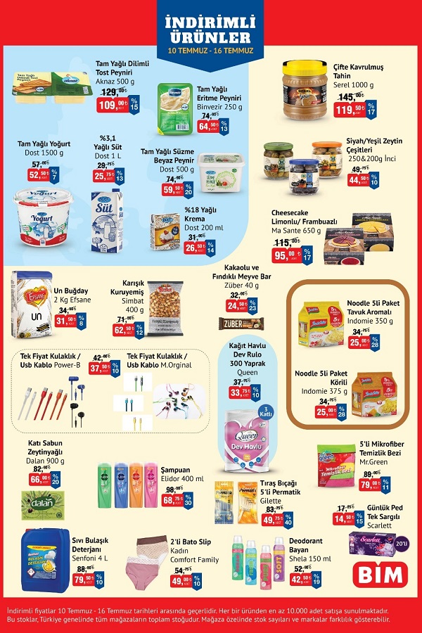 Foto - İndirim listesi belli oldu! BİM’de yeni fırsat ürünleri