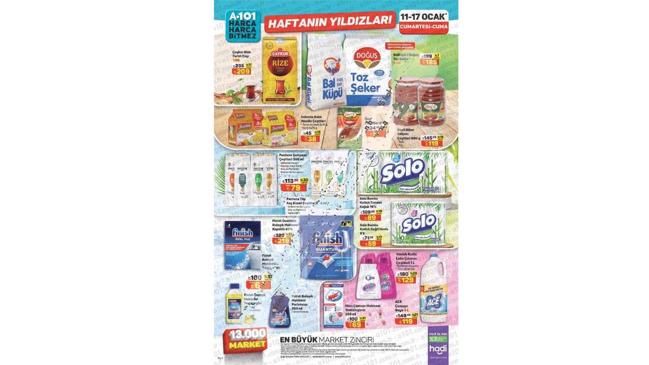 Foto - İndirimde neler var neler! İşte A101'de 11 Ocak 2025 haftanın yıldızları