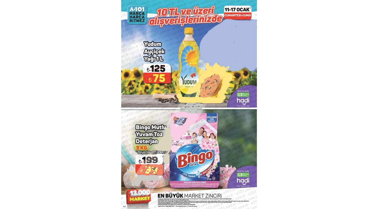 Foto - İndirimde neler var neler! İşte A101'de 11 Ocak 2025 haftanın yıldızları