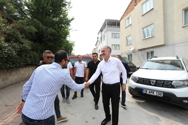 Foto - İnegöl park caddesinin asfaltı yenileniyor