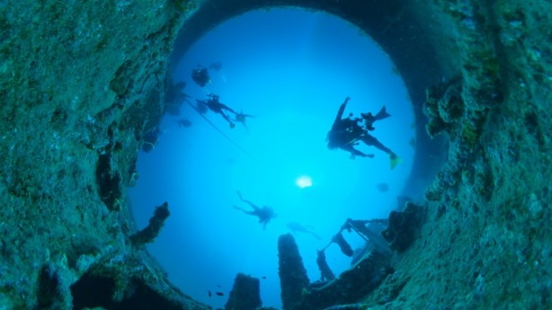 Foto - İngiliz dalgıçlar Çanakkale Savaşı batıklarına daldı