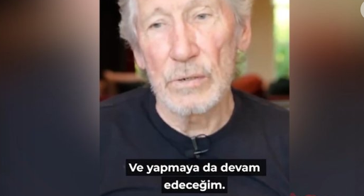 Foto - İngiliz şarkıcı Roger Waters'den zalime tepki