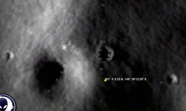 Foto - İngilizlerden büyük iddia! Dünya dışı varlıklar Ay'da yaşam kurdu