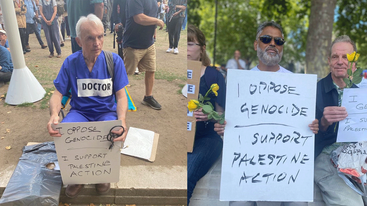 Foto - İngiltere ateşle oynuyor! 466 kişi gözaltına alındı suçları Filistin’e destek olmak