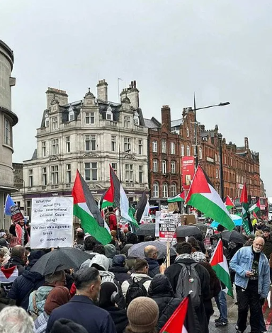 Foto - İngiltere Filistin için ayaklandı: İngilizler İsrail’e isyan ettiler