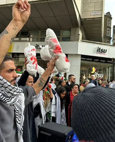 Foto - İngiltere Filistin için ayaklandı: İngilizler İsrail’e isyan ettiler