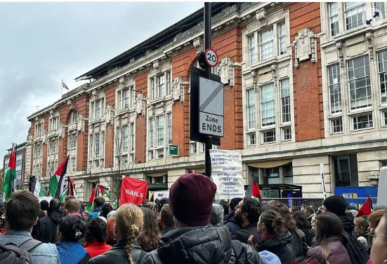 Foto - İngiltere Filistin için ayaklandı: İngilizler İsrail’e isyan ettiler