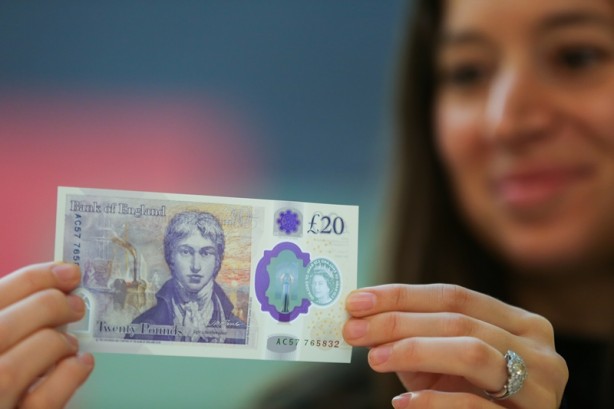 Foto - İngiltere'de 20 sterlinlik banknot tanıtıldı