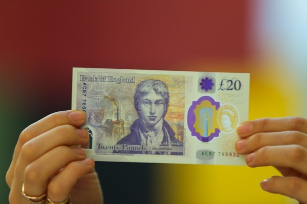 Foto - İngiltere'de 20 sterlinlik banknot tanıtıldı