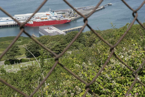 Foto - İngiltere'de Bibby Stockholm skandalı! Sığınmacı gemisindeki göçmen isyan etti