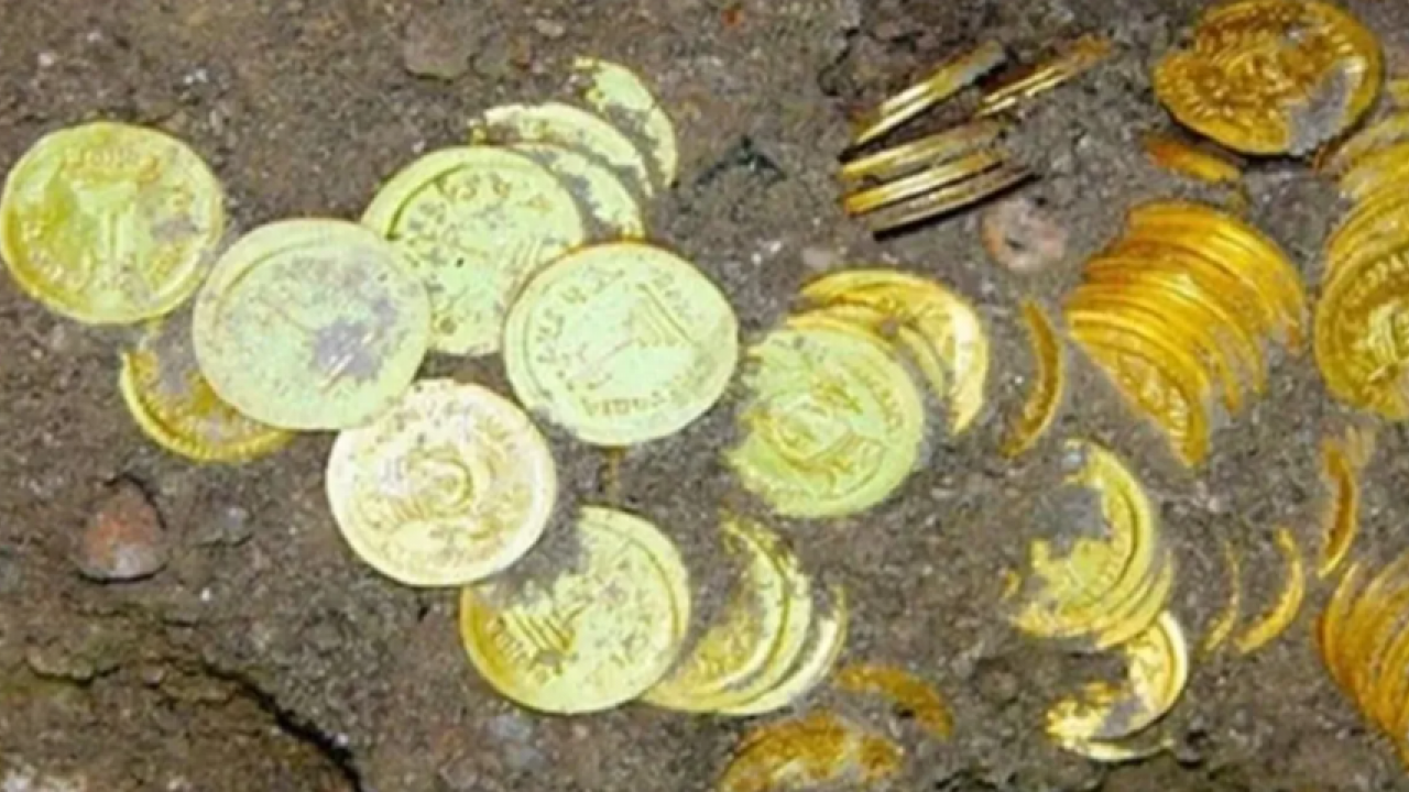 Foto - İnşaat kazısında büyük bir hazine bulundu! Kazdıkça altın fışkırdı