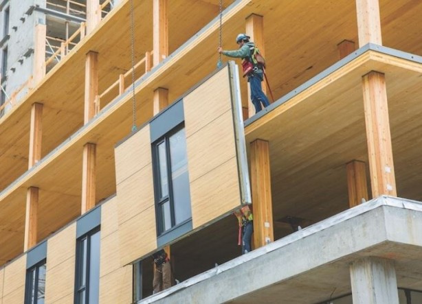 Foto - İnşaat sektörü alarm veriyor! Çözümü Ahşap apartmanlarda buldular