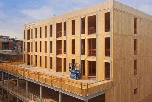 Foto - İnşaat sektörü alarm veriyor! Çözümü Ahşap apartmanlarda buldular