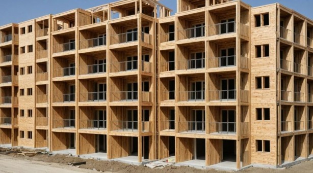 İnşaat sektörü alarm veriyor! Çözümü Ahşap apartmanlarda buldular