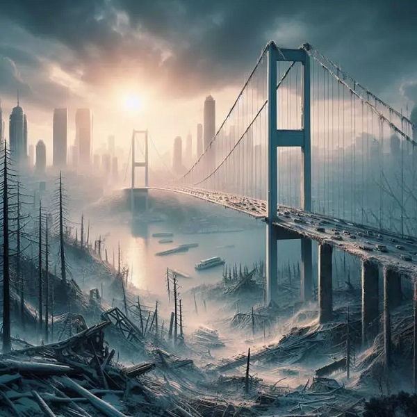 Foto - İnsan nesli yok olsaydı nasıl olurdu! Yapay zekadan hayrete düşüren kareler