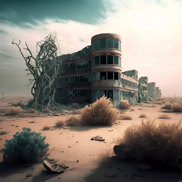 Foto - İnsan nesli yok olsaydı nasıl olurdu! Yapay zekadan hayrete düşüren kareler