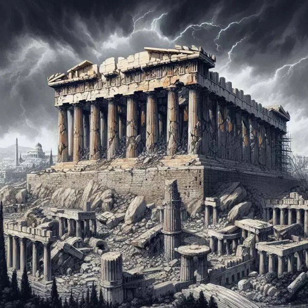 Foto - İnsan nesli yok olsaydı nasıl olurdu! Yapay zekadan hayrete düşüren kareler