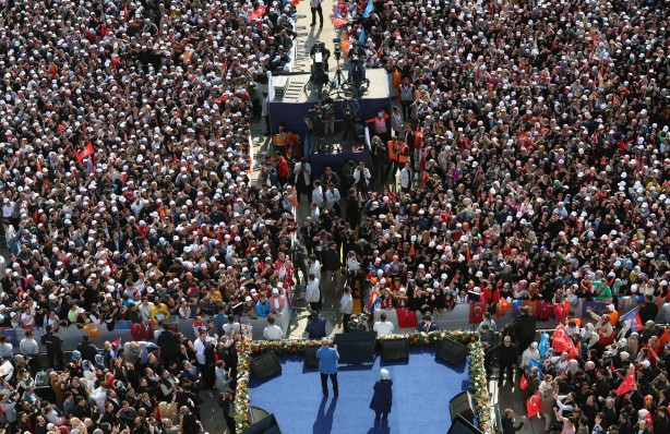 Foto - İnsan seli yaşandı! Yüzyılın mitinginden kareler...