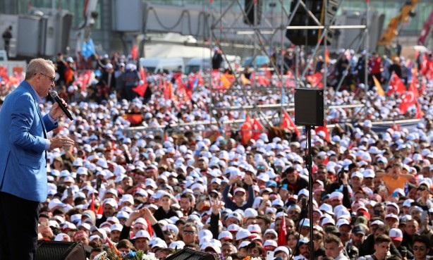 Foto - İnsan seli yaşandı! Yüzyılın mitinginden kareler...