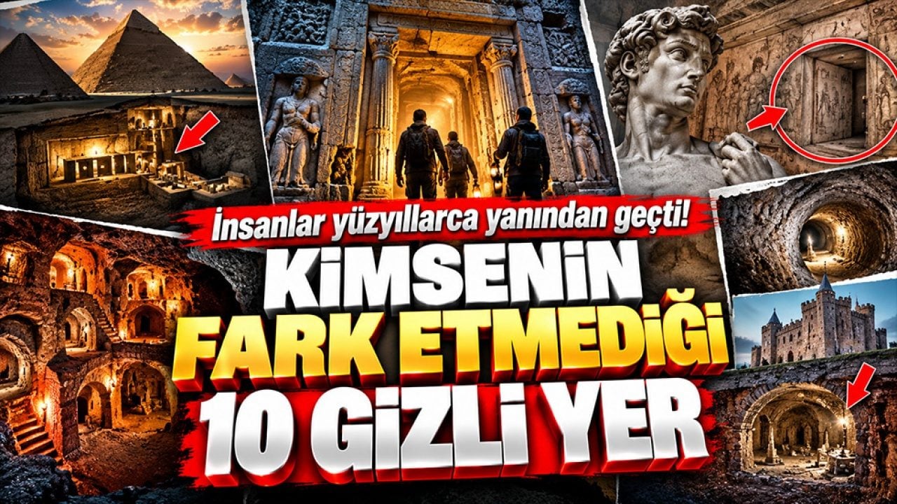 İnsanlar yüzyıllarca yanından geçti! Kimsenin fark etmediği 10 gizli yer