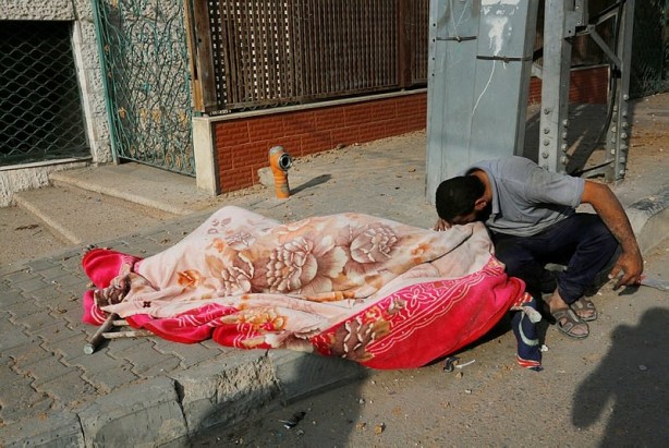 Foto - İnsanlık Gazze'de enkaz altında kaldı! İsrail'in hedefi Filistin'i haritadan silmek