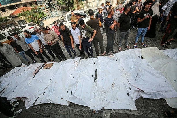 Foto - İnsanlık Gazze'de enkaz altında kaldı! İsrail'in hedefi Filistin'i haritadan silmek