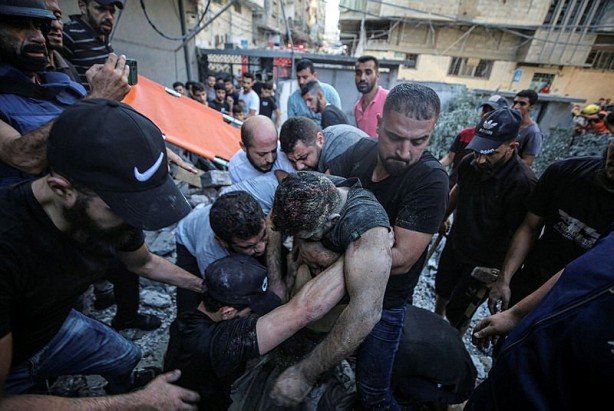 Foto - İnsanlık Gazze'de enkaz altında kaldı! İsrail'in hedefi Filistin'i haritadan silmek