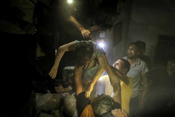 Foto - İnsanlık Gazze'de enkaz altında kaldı! İsrail'in hedefi Filistin'i haritadan silmek