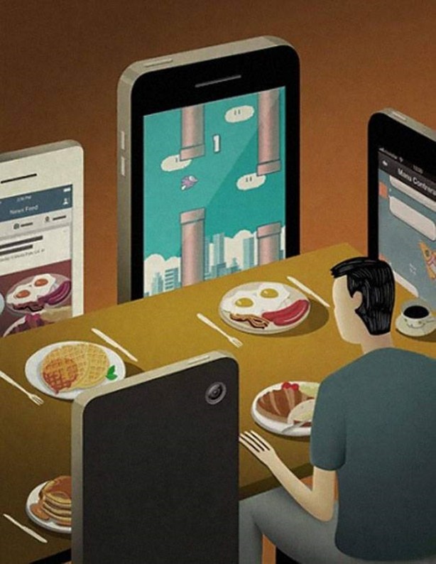 Foto - İnsanlık teknolojiye hapsoldu