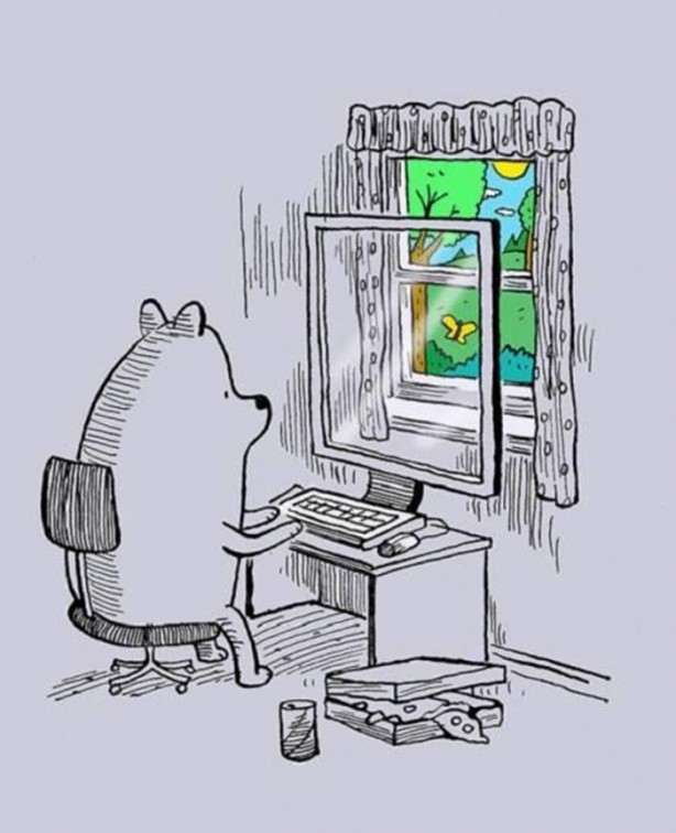 Foto - İnsanlık teknolojiye hapsoldu