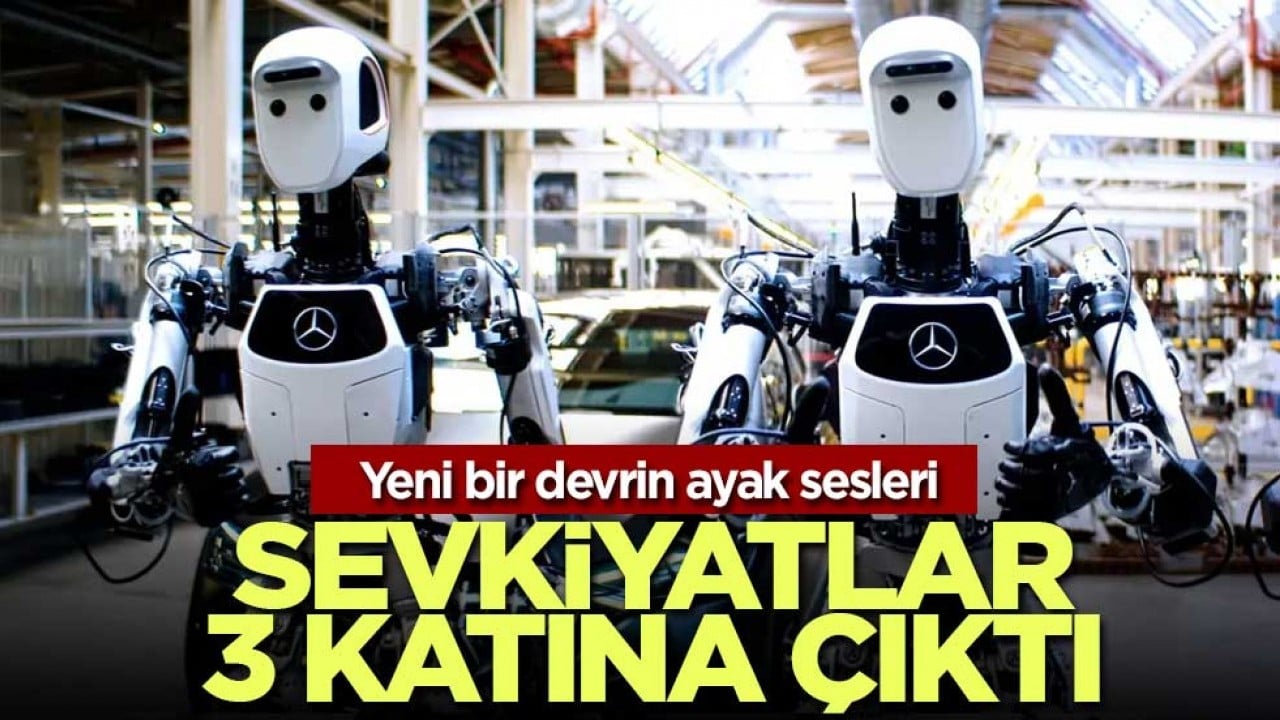 İnsansı robot sevkiyatları üçe katlandı: Çinli şirketler pazara damga vurdu