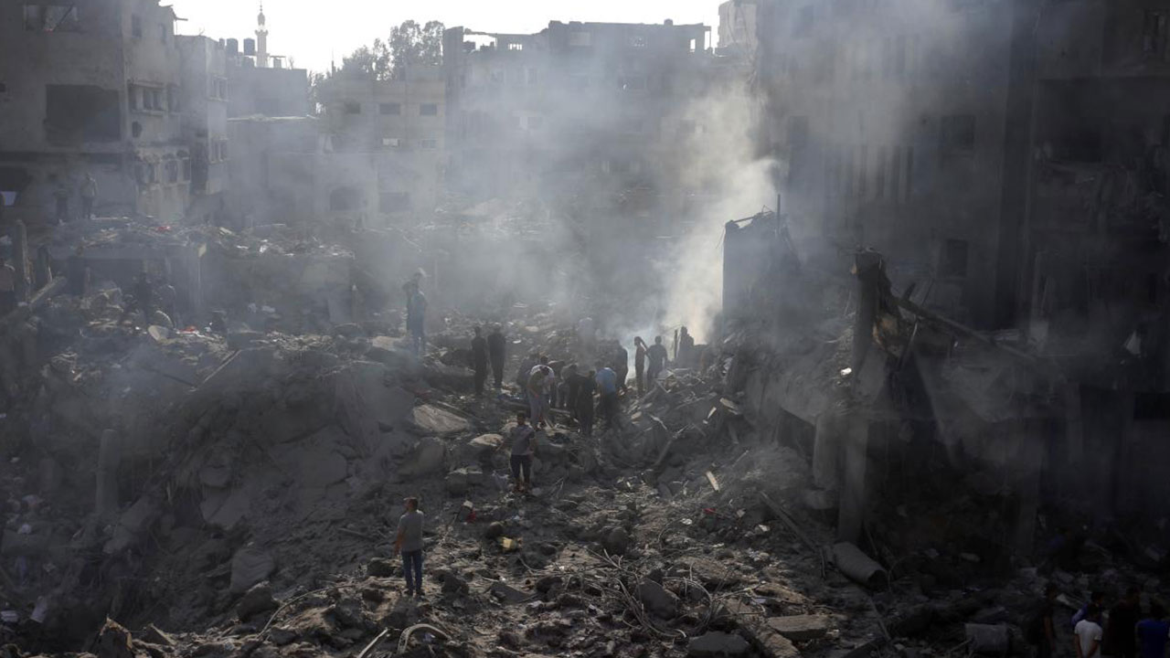 Foto - İnsansız hava araçları Bureyc Kampını vurdu! Çok sayıda ölü ve yaralı var