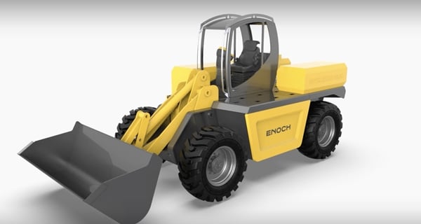 Foto - İnsansız iş makinesi dünyaya açılıyor!