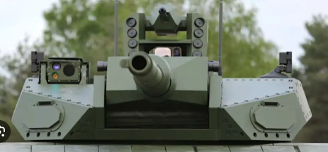 Foto - İnsansız savaş tankı kamuoyuna ilk kez gösterildi! Bu resmen devrim