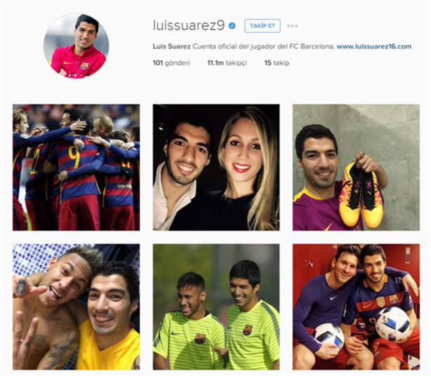 Foto - Instagram'da en çok takipçisi olan futbolcular