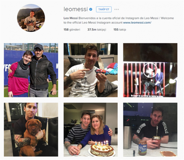 Foto - Instagram'da en çok takipçisi olan futbolcular