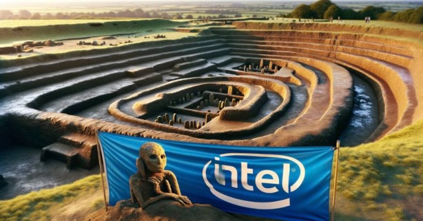 Foto - Intel, fabrika kurayım derken 6 bin yıllık mezar keşfetti