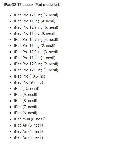 Foto - iOS 17 almayacak iPhone modelleri belli oldu