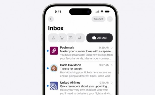 Foto - iOS 18 ile Mail uygulaması yenilendi! İşte yeni özellikler