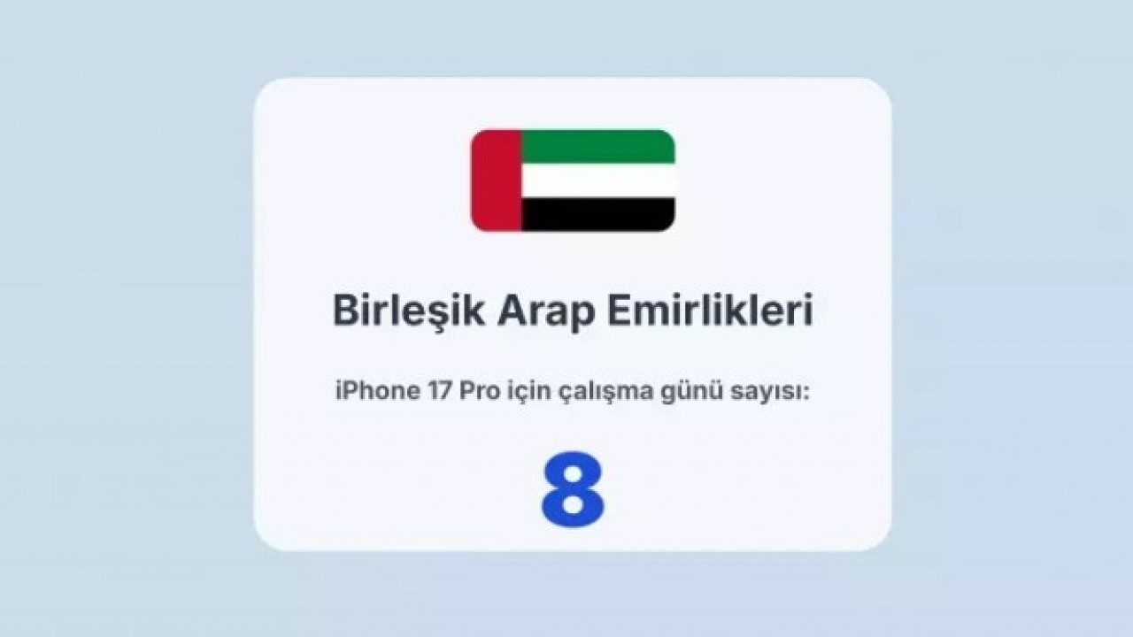 Foto - İphone almak için ne kadar çalışmak gerekiyor! Türkiye kaçıncı sırada?