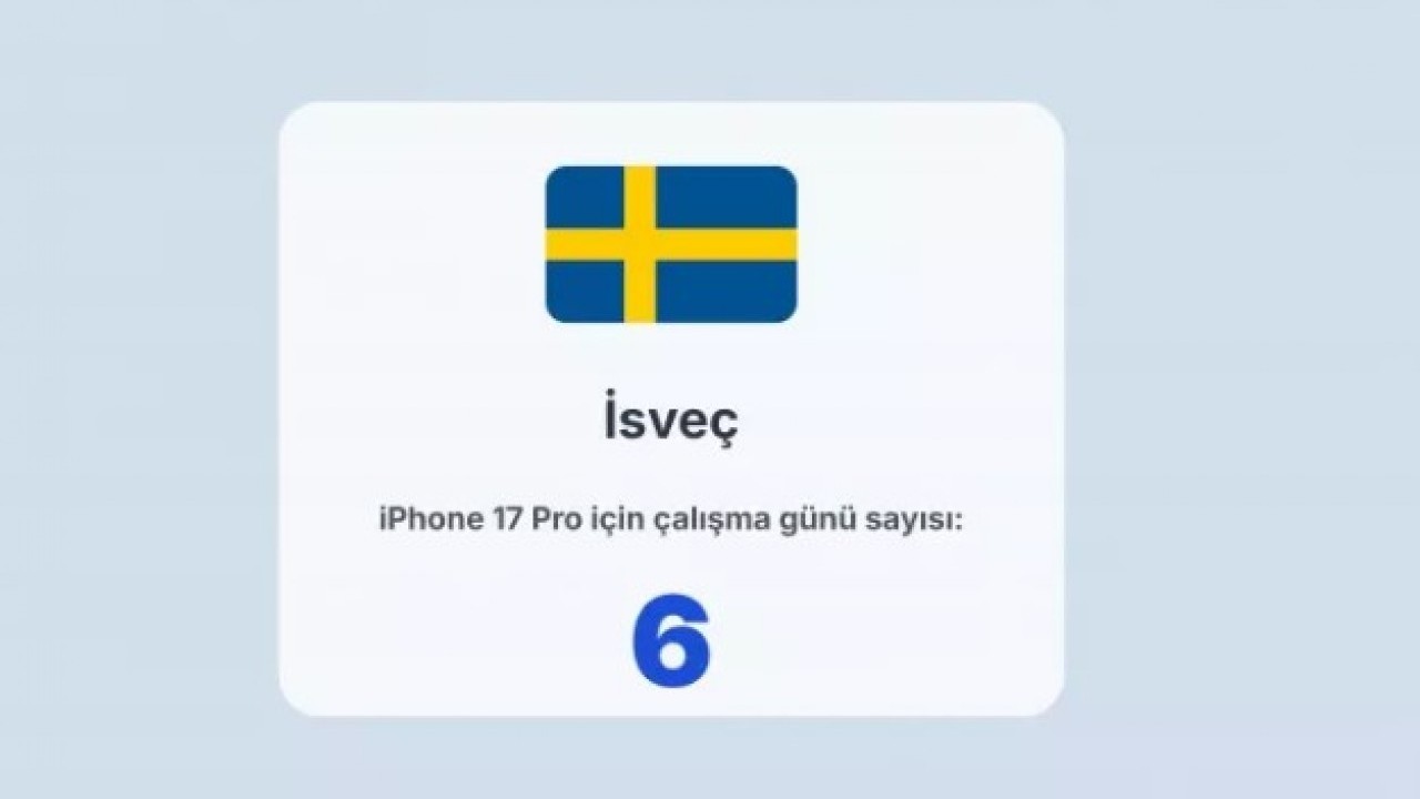 Foto - İphone almak için ne kadar çalışmak gerekiyor! Türkiye kaçıncı sırada?