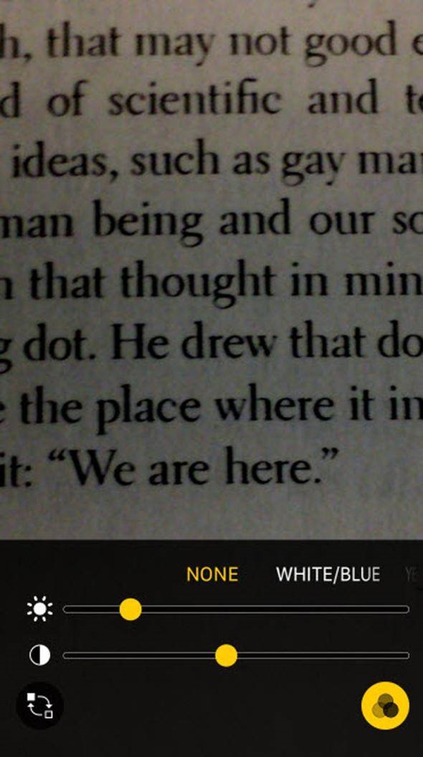 Foto - iPhone'da üç kere Home tuşuna basarsanız...