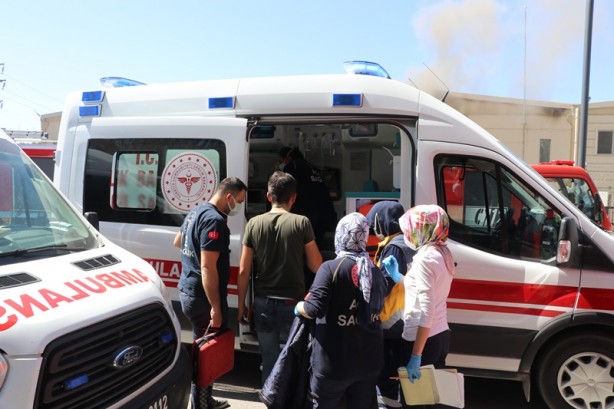 Foto - İplik fabrikasında yangın