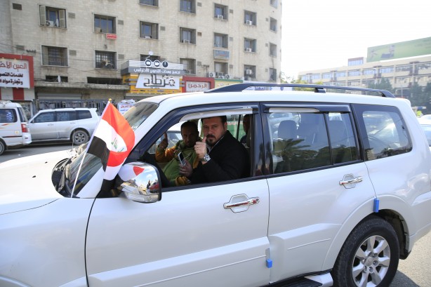 Foto - Iraklılar DAEŞ'e karşı zaferi sokak ve caddelerde kutladı