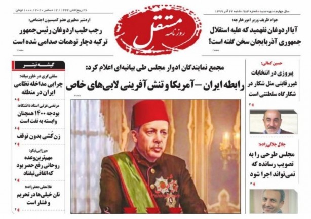 Foto - İran basınında Türkiye ve Başkan Erdoğan düşmanlığı! Böyle skandal ifadeler görülmedi